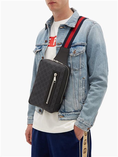 gucci men bah|gucci body bag for men.